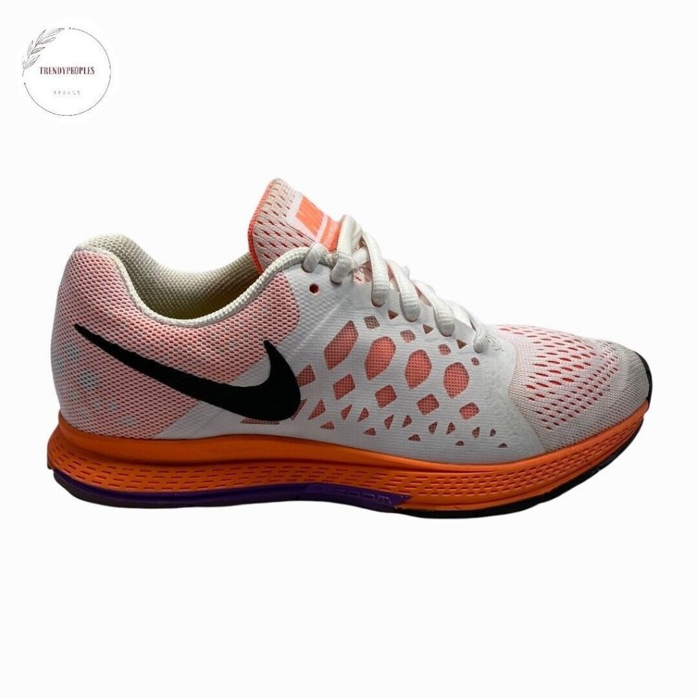 Nike Air Zoom Pegasus 31 Orange 2014 Women's Running Shoes 654486-102 Size 6